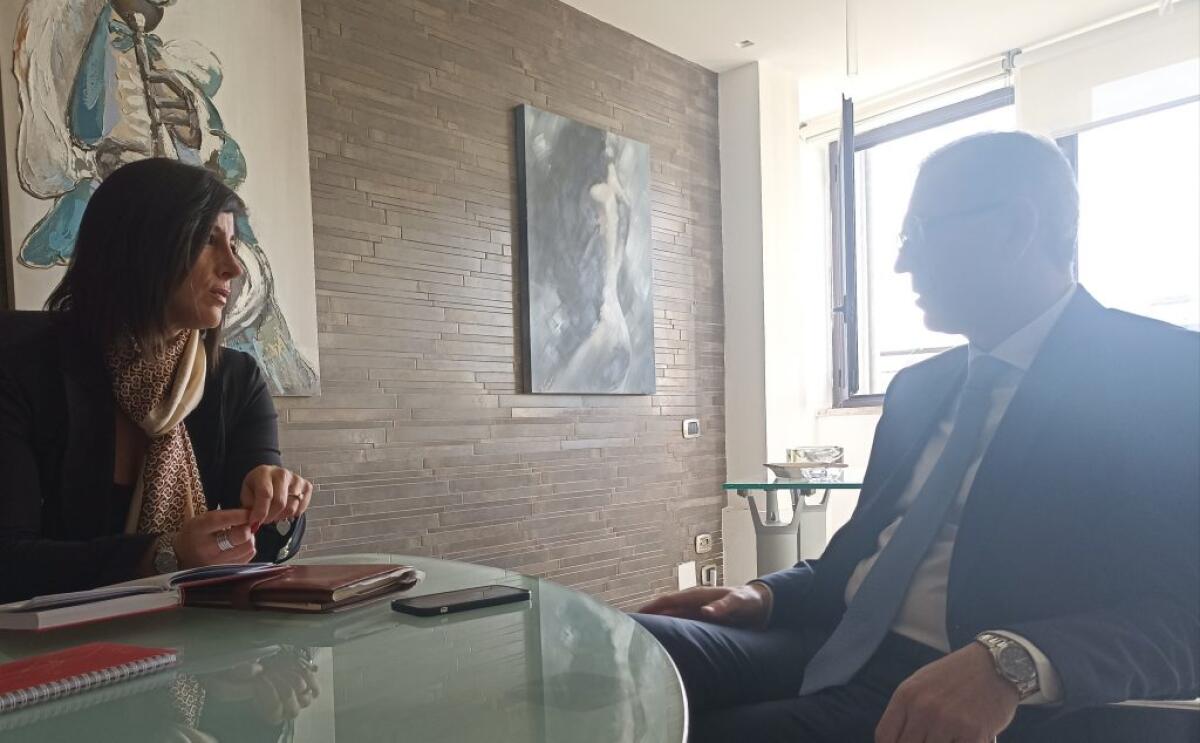 L'assessore regionale Falcone ancora in città, nuovo incontro con il gruppo che lo sostiene - 