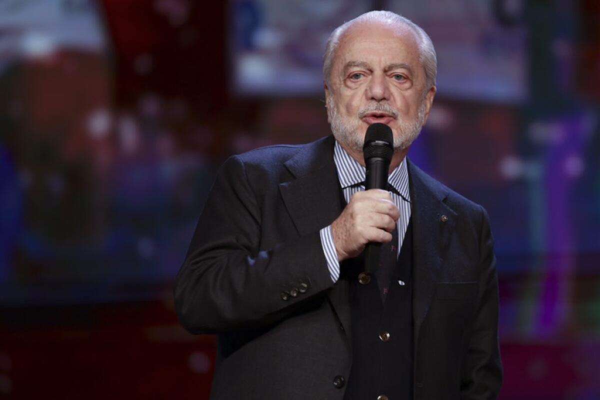 De Laurentiis “Il mio errore è stato lasciar andare Spalletti” - 