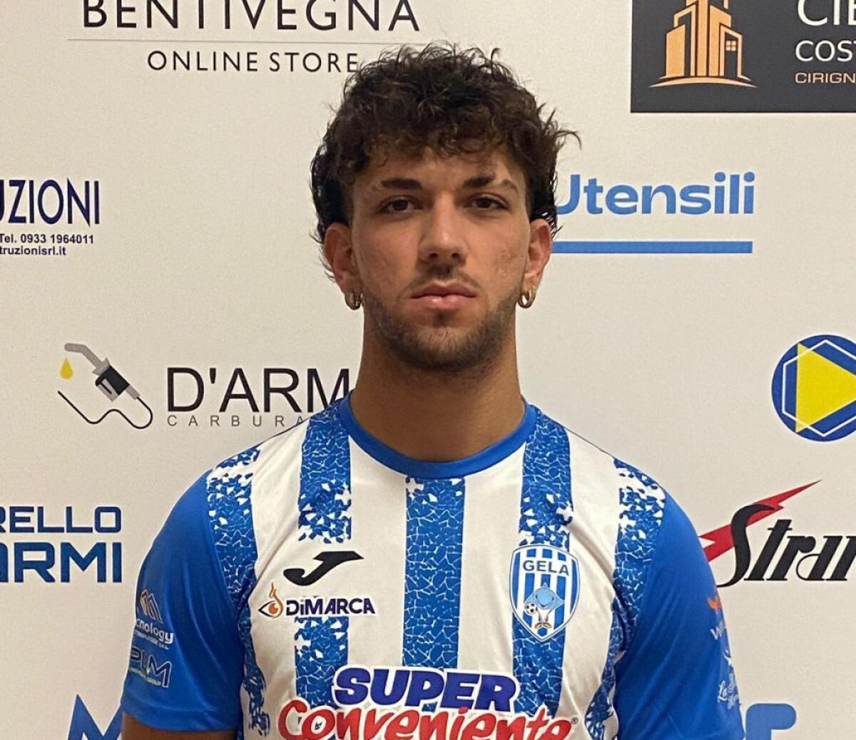 Nuovo arrivo per il Gela calcio, è biancazzurro l'esterno Messina -