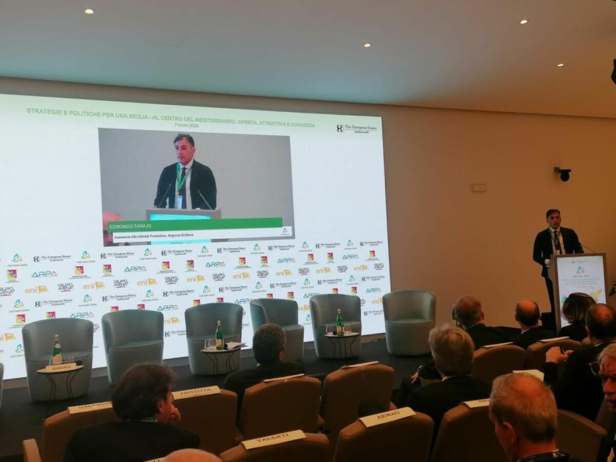 Piano industriale 2030, Tamajo “La Sicilia ha un potenziale straordinario” - 