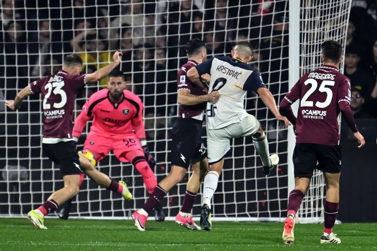 Salernitana-Lecce 0-1, esordio con vittoria in panchina per Gotti - 