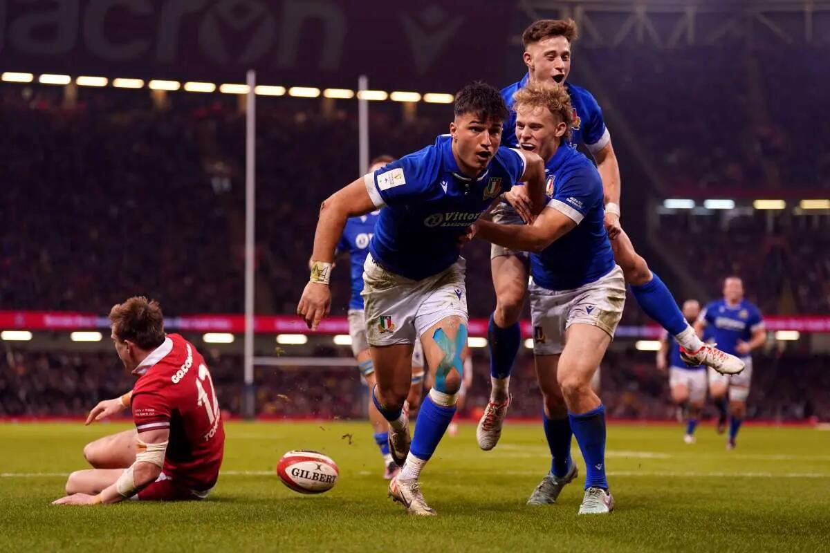 Italrugby vince in Galles, azzurri mai così nel Sei Nazioni - 
