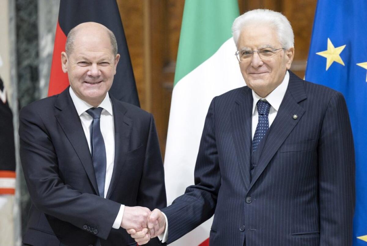 Mattarella incontra Scholz “Tra Italia e Germania rapporti solidi” - 