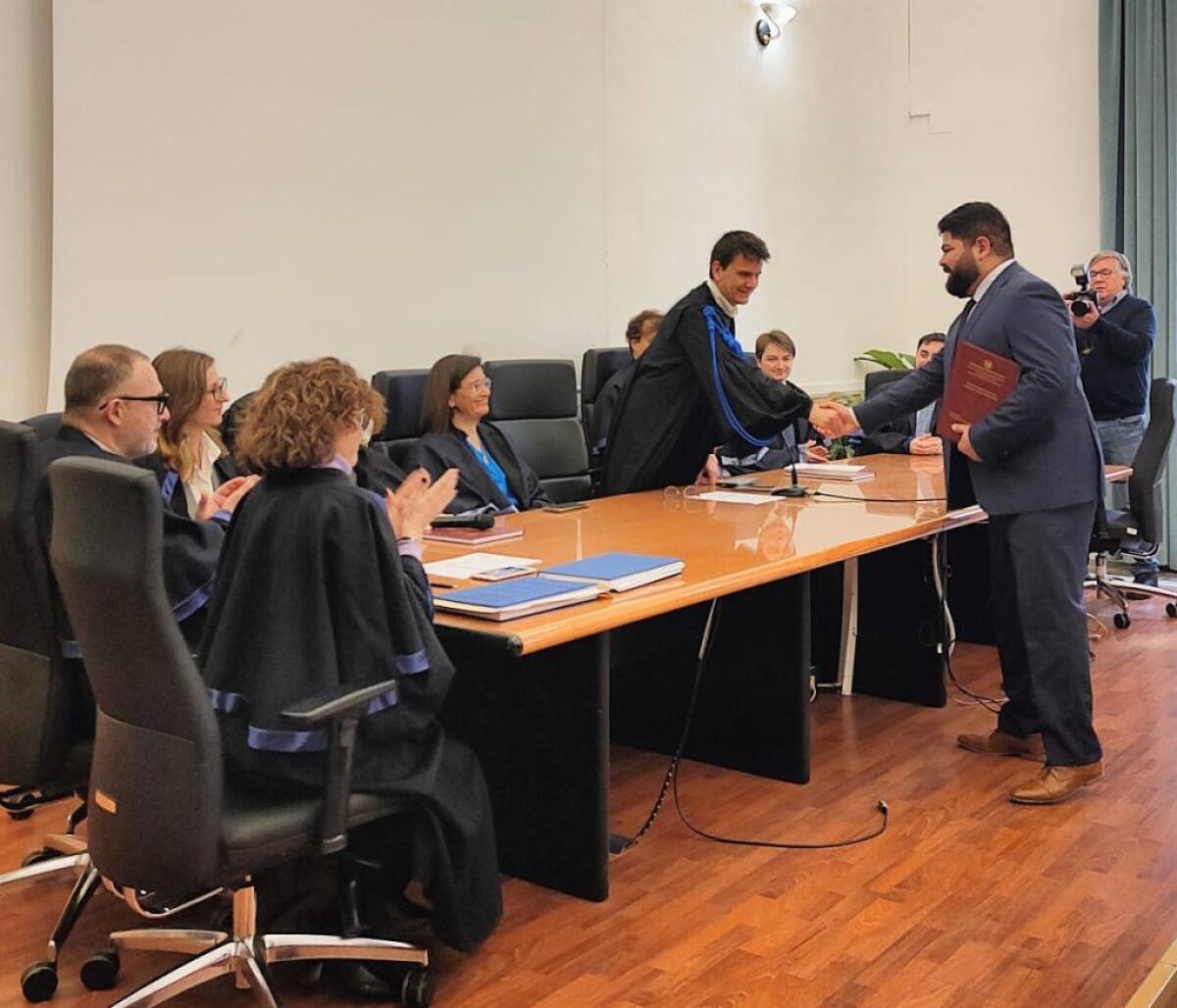 Primo laureato “telematico” all’Università di Palermo -