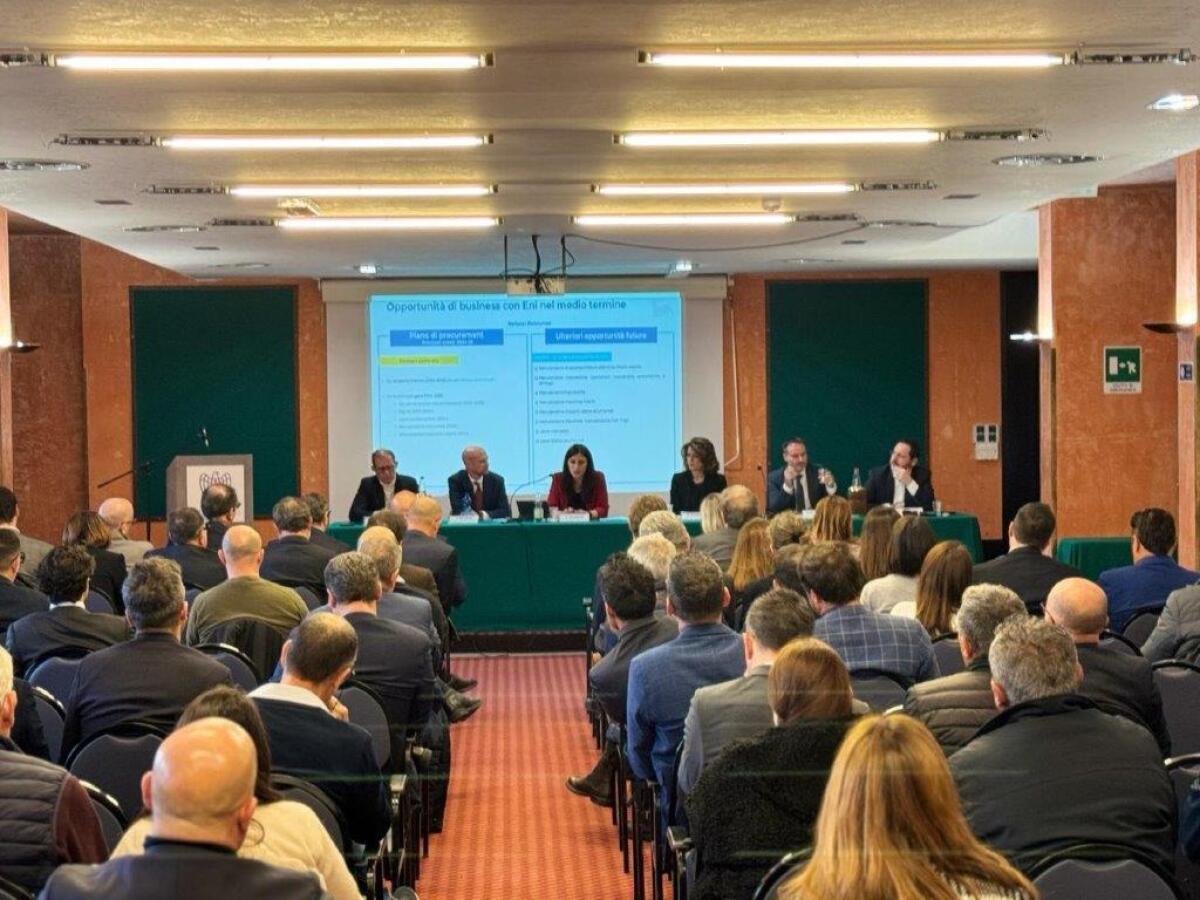 Eni, Sicindustria e aziende: confronto per percorsi di crescita - 