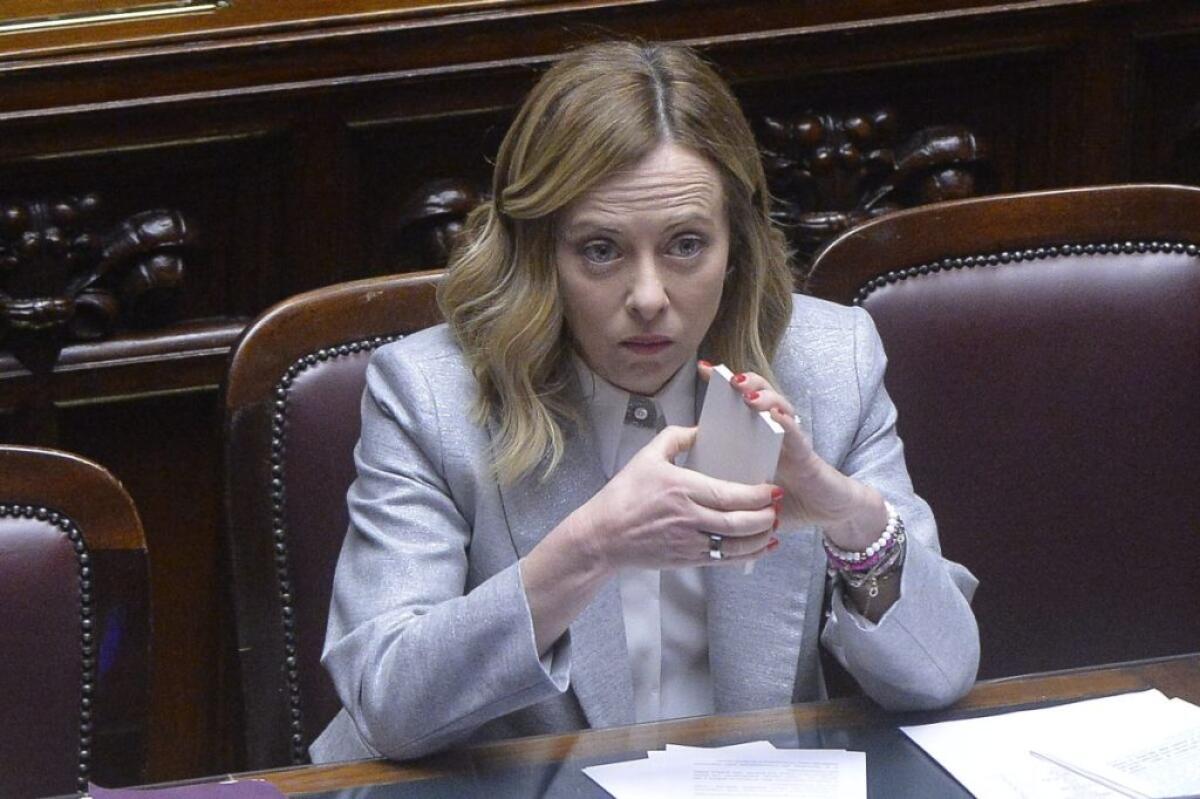 Meloni “Senza il consenso degli italiani mi farò da parte” - 