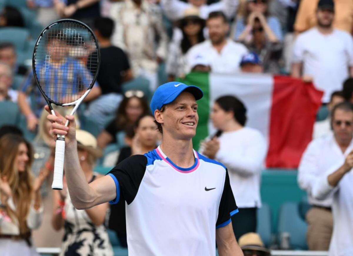 Sinner da sogno, trionfa a Miami e diventa n.2 Atp -
