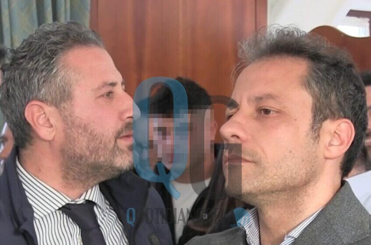 Centrodestra si dà tempo, vertice con i partiti spostato a domani: si tenta l'intesa sul candidato - Il neo parlamentare Ars di FdI Salvatore Scuvera e il commissario Dc Giuseppe Licata