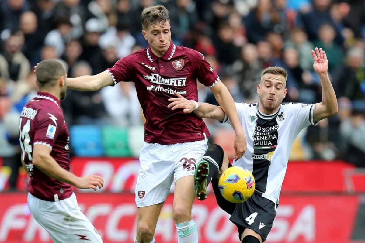 Kamara risponde a Tchaouna, Udinese-Salernitana 1-1 - 
