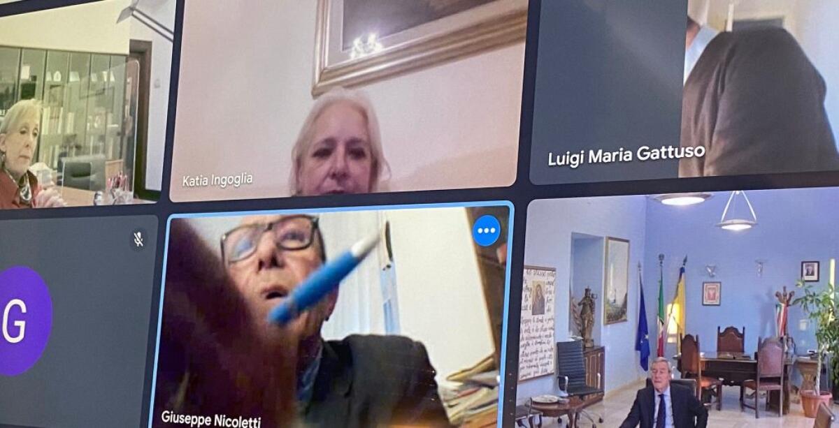 Statua Auriga di Delfi nell'area del museo, sì comitato: verifiche per accesso sito Caposoprano - L'incontro del comitato in videoconferenza