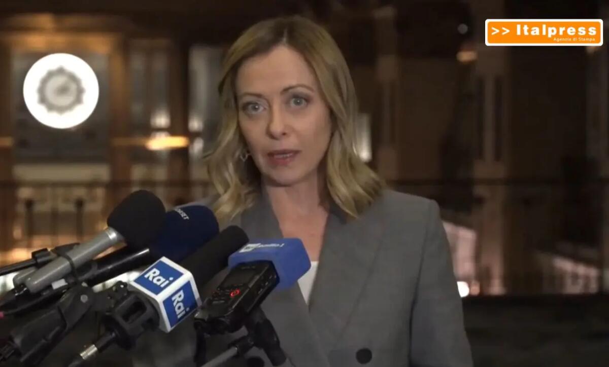 Meloni “Nessuna crepa con il Quirinale, miei rapporti con Mattarella ottimi” - 