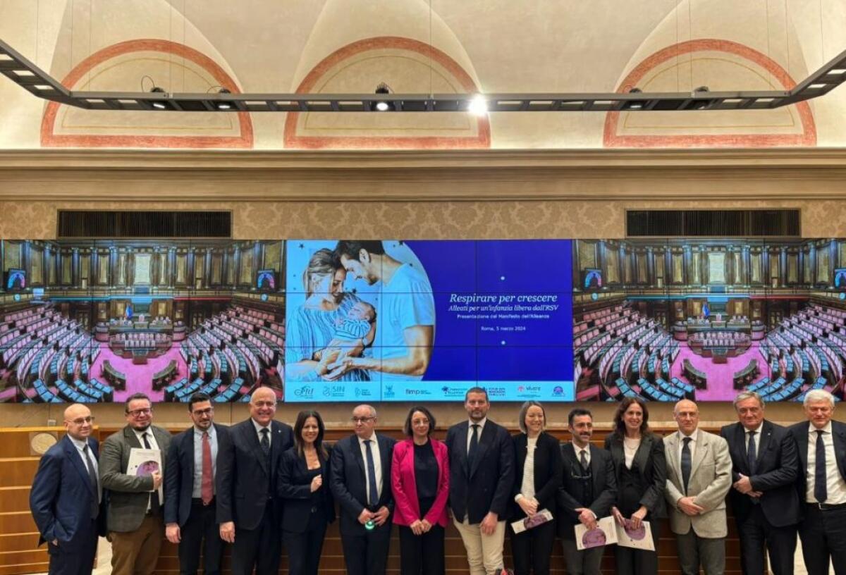 Nasce l’alleanza per un’infanzia libera dall’RSV - 