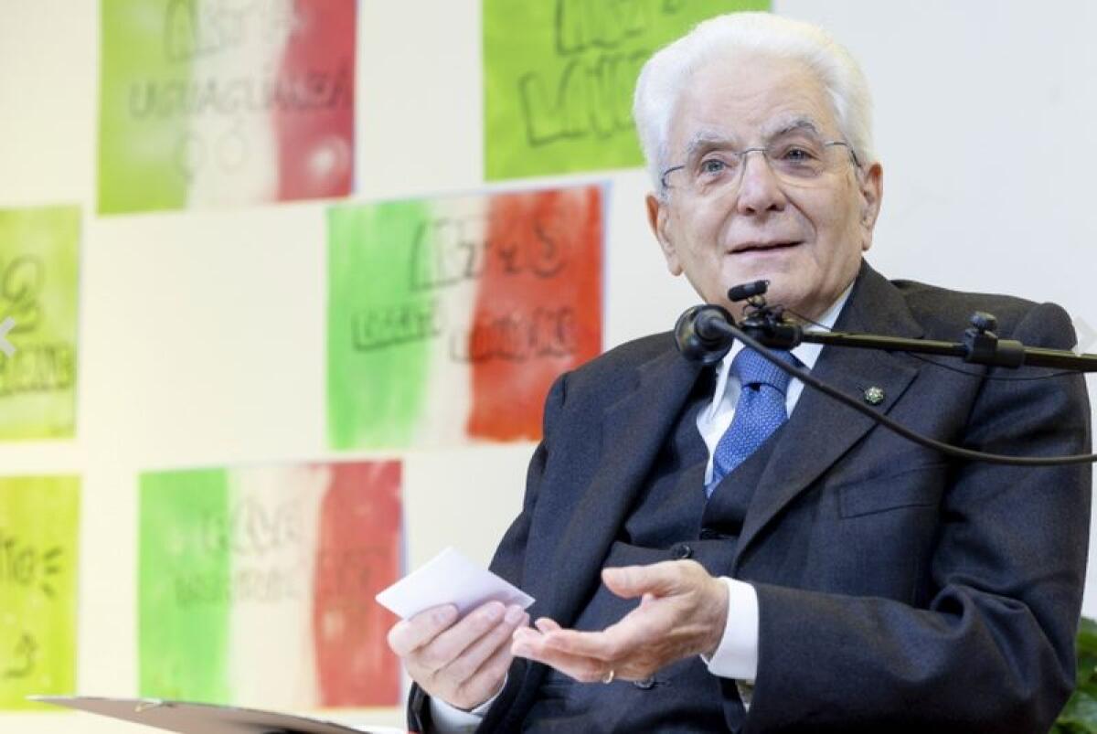 Mattarella “I giovani sono la molla che muove il mondo” - 