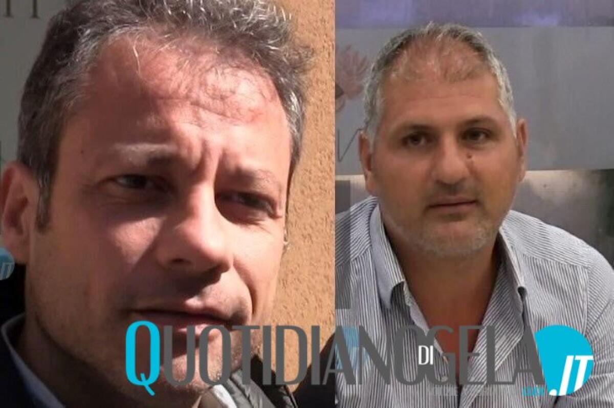 Stasi nel centrodestra "ufficiale", moderati all'opera: contatti anche con FI per compattare - Il commissario Dc Giuseppe Licata e il segretario provinciale Iv Giuseppe Ventura