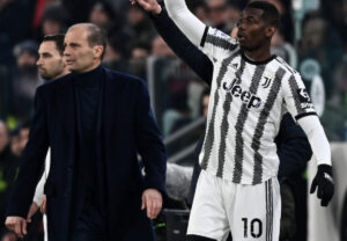 Allegri “Dispiaciuto per Pogba, a Napoli sarà dura” - 