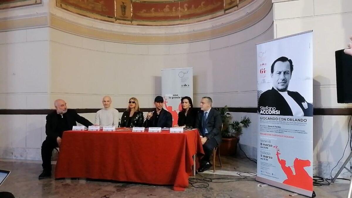 Stefano Accorsi al teatro Politeama di Palermo con “Giocando con Orlando” - 