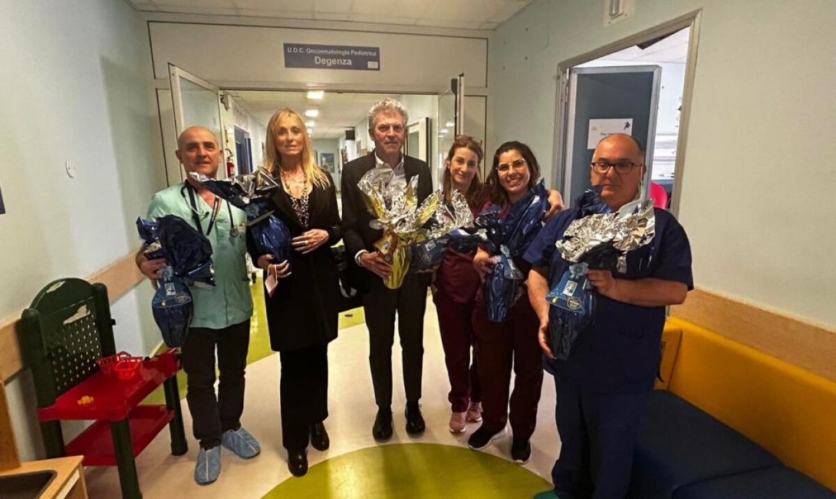 Palermo, dalla Gesap uova di pasqua a bimbi oncoematologia del Civico - 