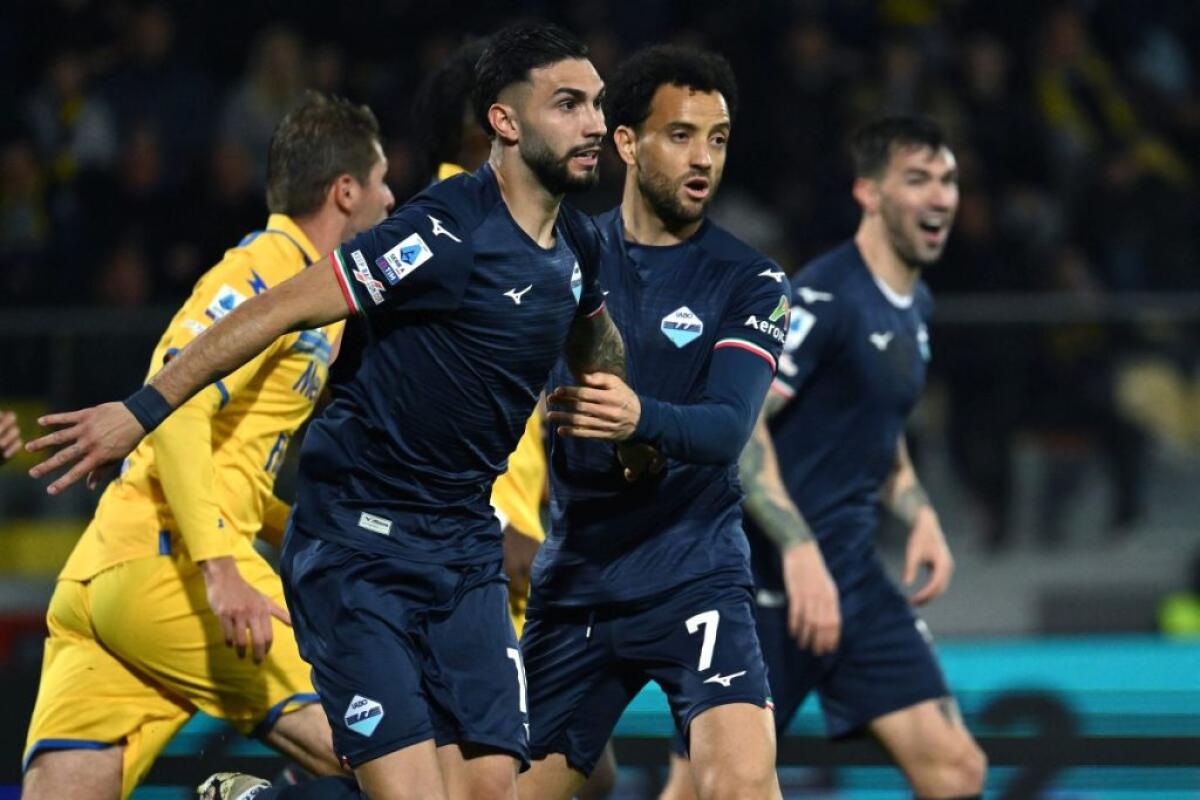 La Lazio passa 3-2 a Frosinone, doppietta di Castellanos - 