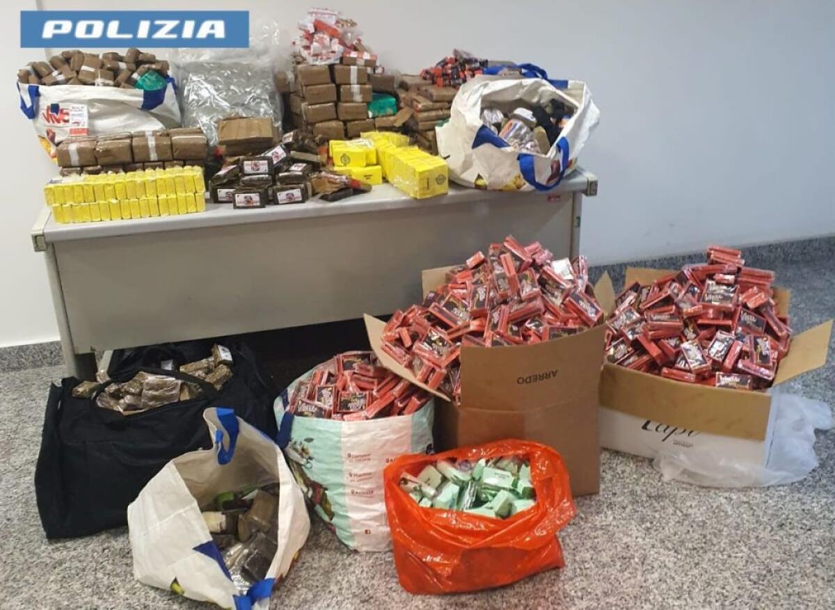 San Cesareo, arrestato 20enne sorpreso con oltre 350 kg di droga -
