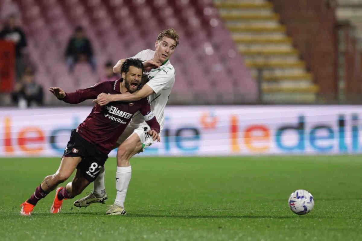 La Salernitana rimonta e inguaia il Sassuolo, 2-2 al 92° -