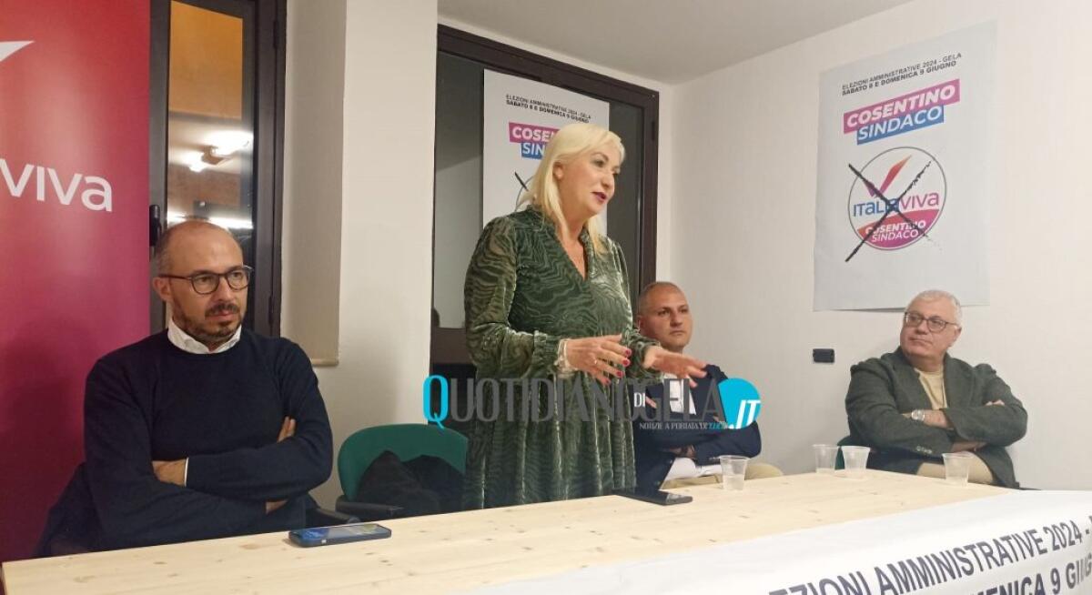 Iv con Cosentino: "Non è scelta imposta da Caltanissetta o da Palermo, candidatura nata dal basso" - Cosentino insieme a Faraone, Ventura e Pizzardi