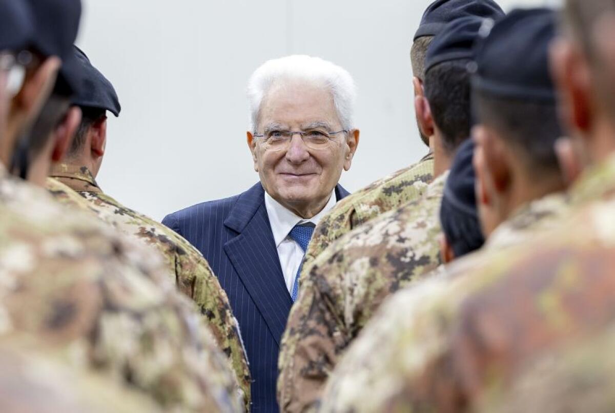 Mattarella “Forze armate impegnate per la pace nella sicurezza” - 