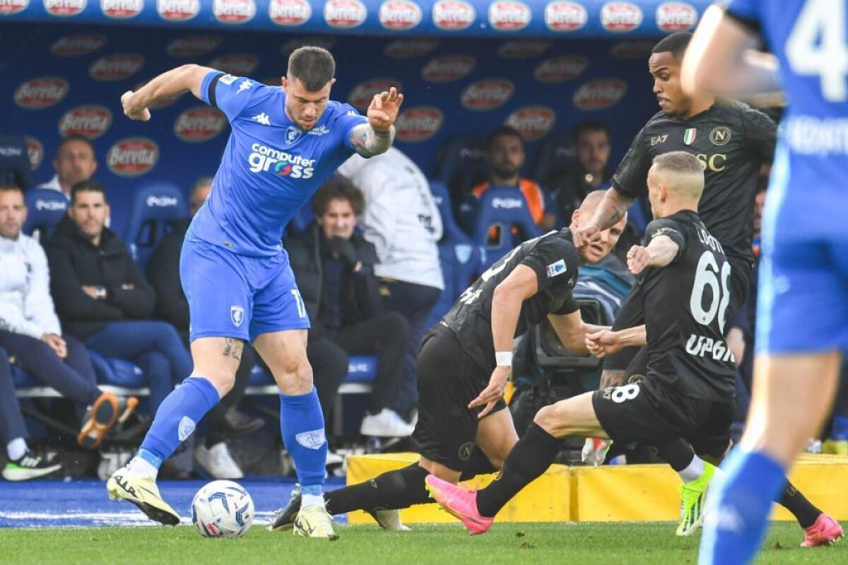 Napoli ancora al tappeto, vince l’Empoli 1-0 -