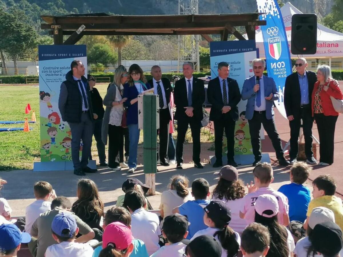 Allo Stadio delle Palme di Palermo per “Costruire salute con lo sport” -