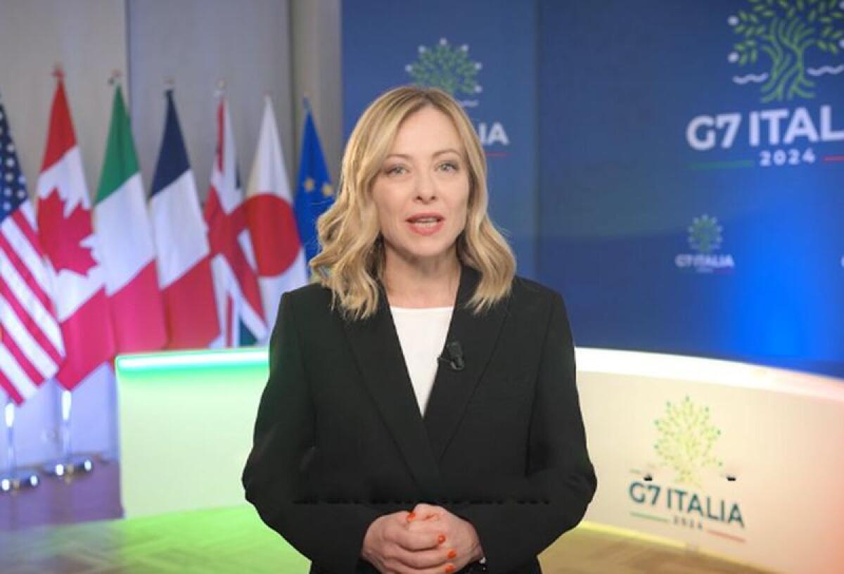 Meloni “Il Papa parteciperà a lavori del G7 su intelligenza artificiale” - 