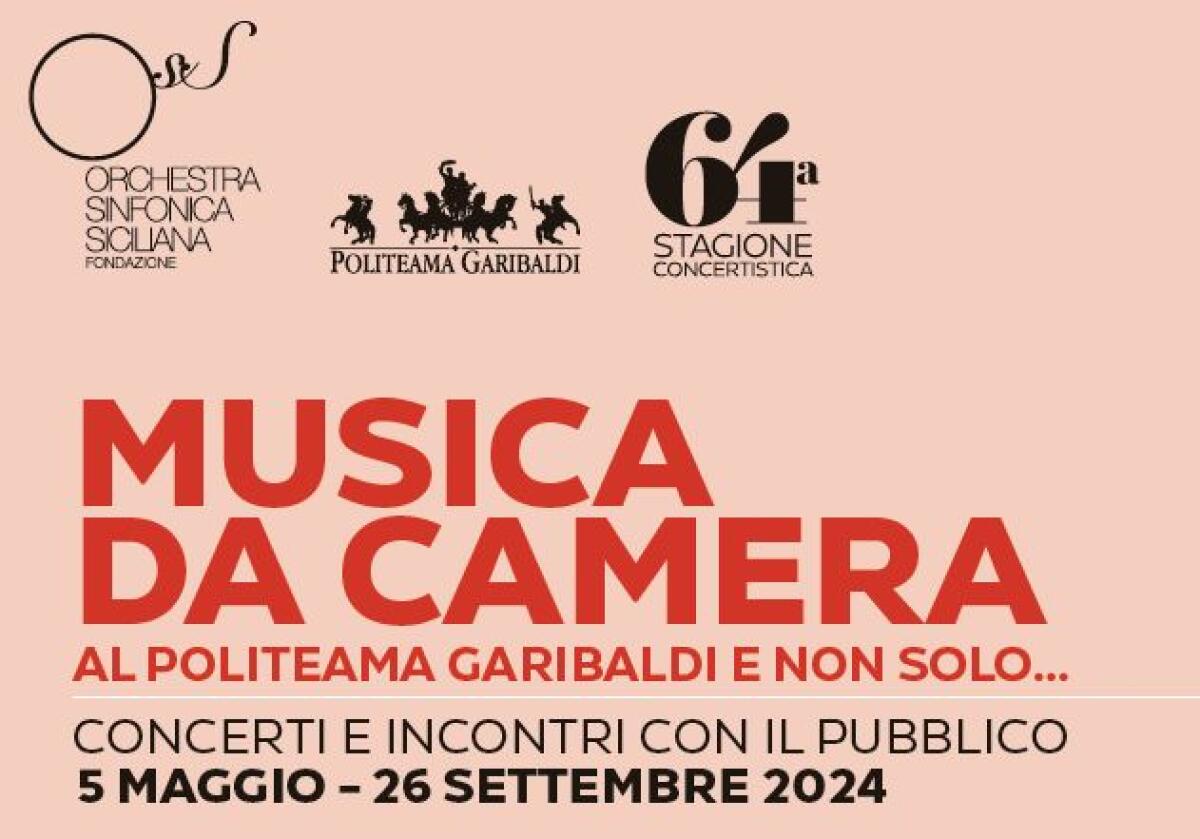 Musica da Camera al Politeama di Palermo, al via stagione di concerti -