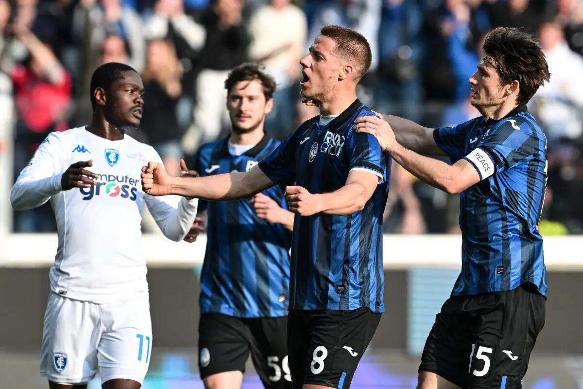 Atalanta-Empoli 2-0, decidono Pasalic e Lookman - 