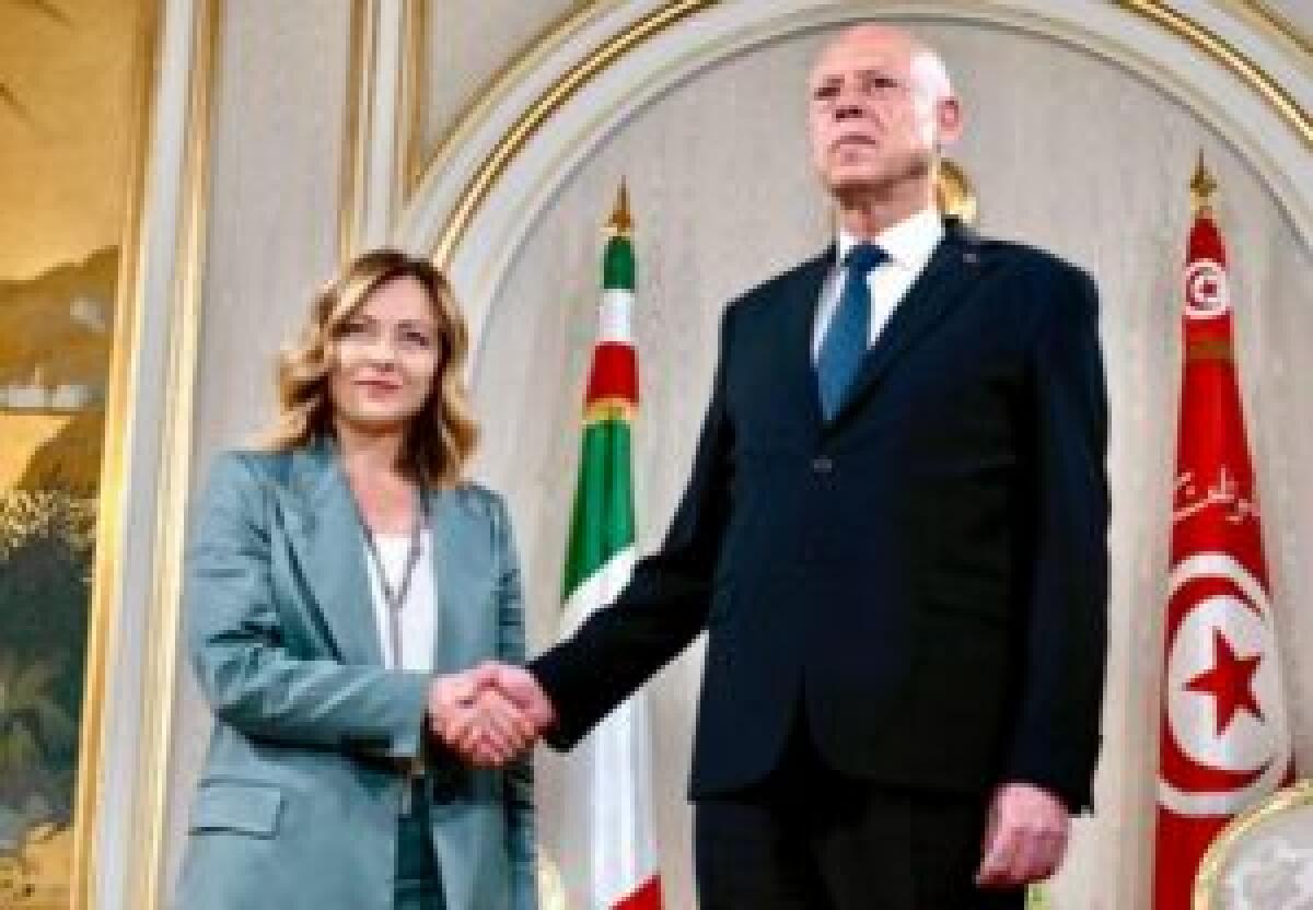 Immigrazione, Meloni “Portare avanti lavoro con la con Tunisia” - 
