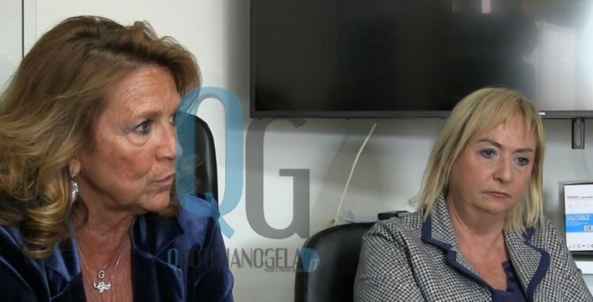 Cosentino sollevata dall'incarico di rup per Gela, Picone: "Lo ha chiesto per evitare strumentalizzazioni" - Picone e il responsabile tecnico di Impianti Srr Grazia Cosentino