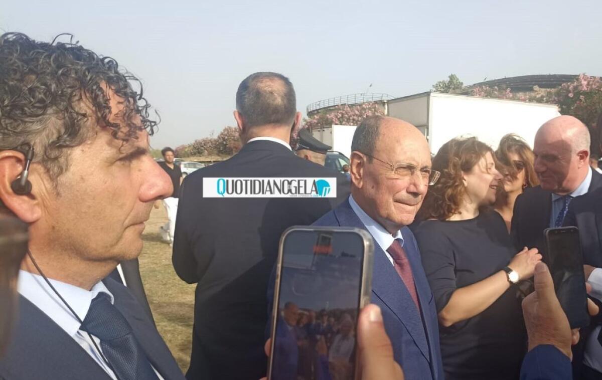 Nuovo ospedale, Timpazzo e dissalatore: le scelte del governo Schifani con i fondi Fsc - Schifani all'arrivo alla convention della coalizione locale di centrodestra