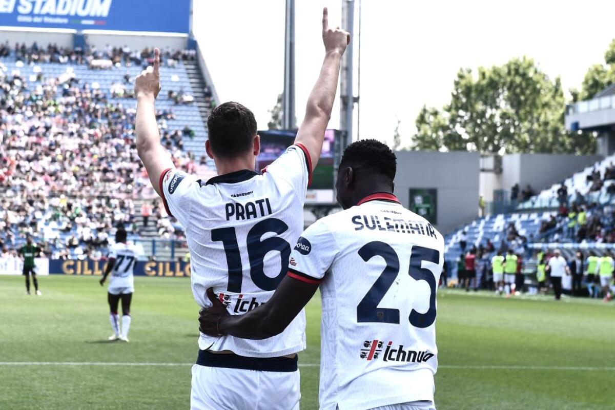 Sassuolo-Cagliari 0-2, i sardi restano in serie A - 