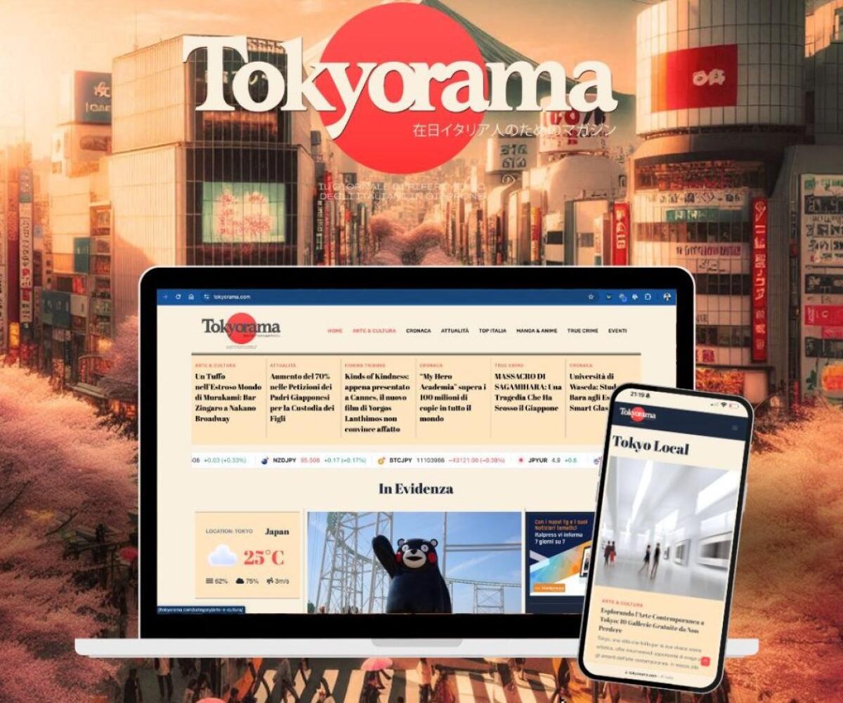 Al via “Tokyorama”, primo magazine per la comunità italiana in Giappone - 