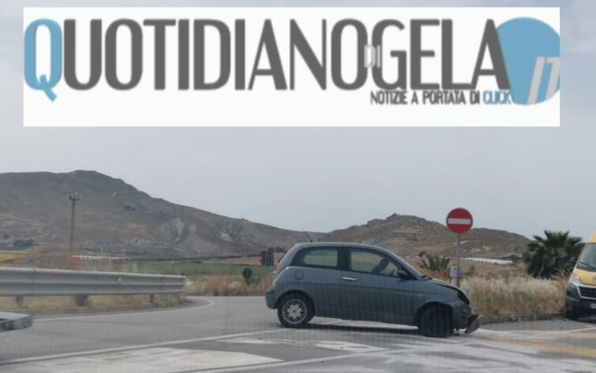 Schianto stradale sulla 626, un'auto ha riportato danni - 