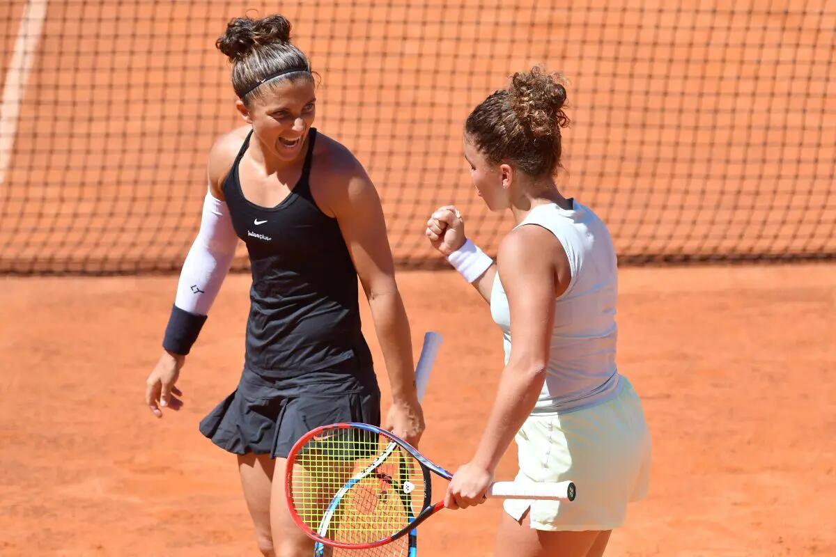 Errani e Paolini trionfano a Roma nel doppio femminile - 