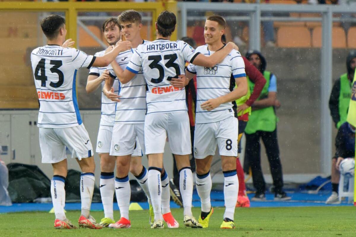 L’Atalanta vince 2-0 a Lecce e mette al sicuro la Champions - 