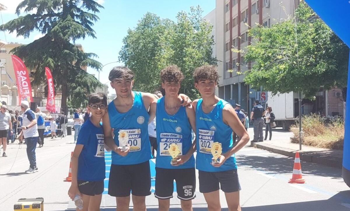 Podio tutto gelese al trofeo Kalat, risultati di rilievo per i giovani della Young runner - 