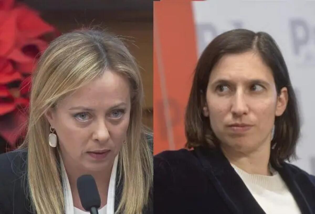 Il 23 maggio il confronto tv Meloni-Schlein - 