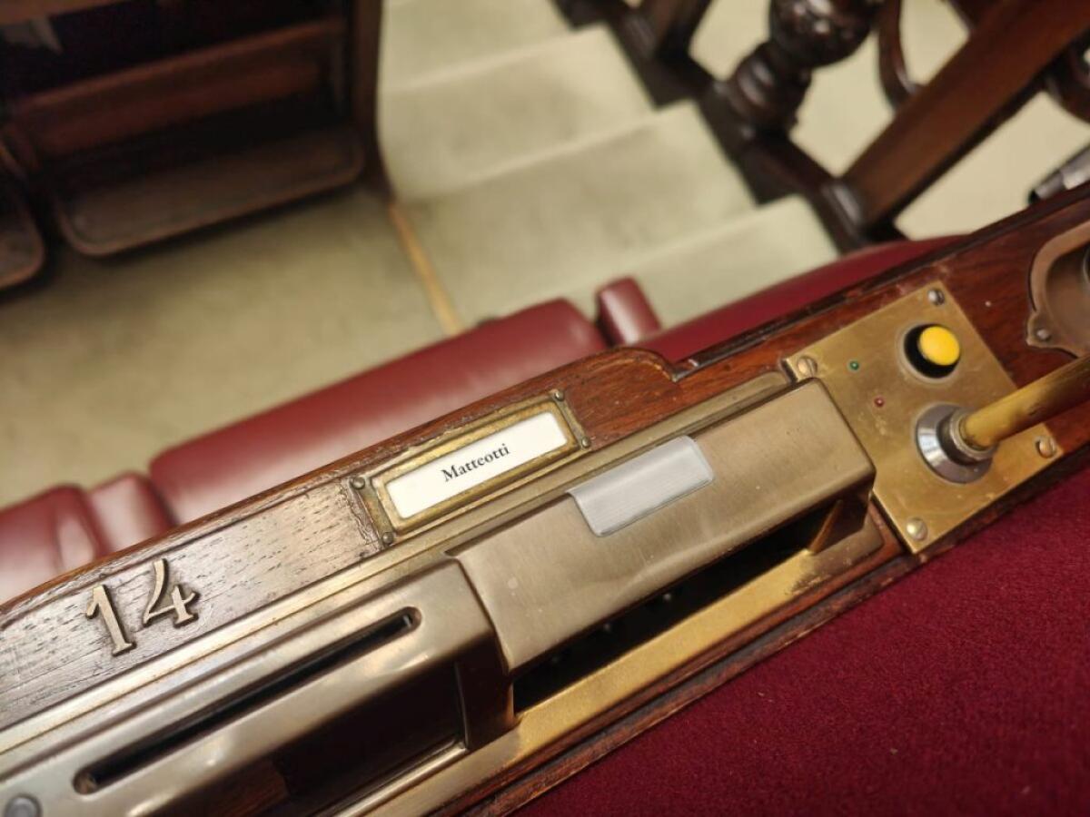 Fontana “Lo scranno di Matteotti non sarà più occupato” - 