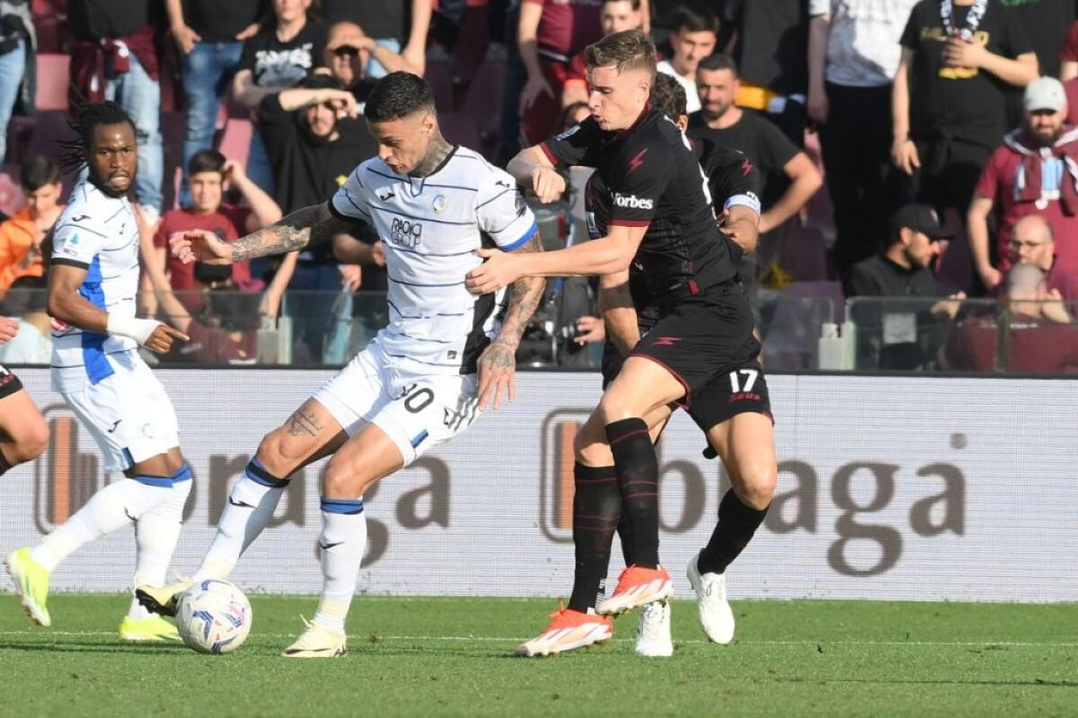 Atalanta ribalta la Salernitana, è aggancio alla Roma - 