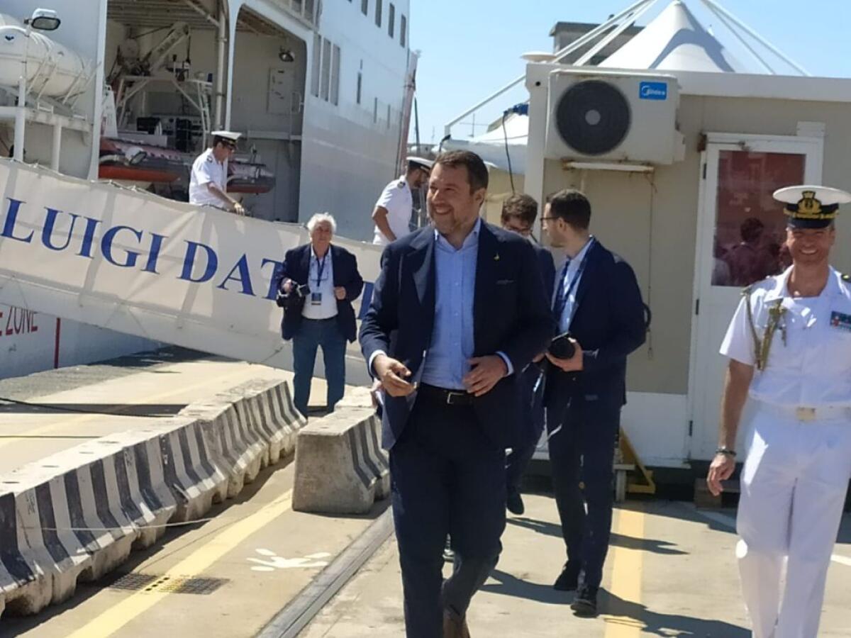 Salvini “Entro l’anno cantiere del Ponte, sarà rivoluzione ambientale” - 
