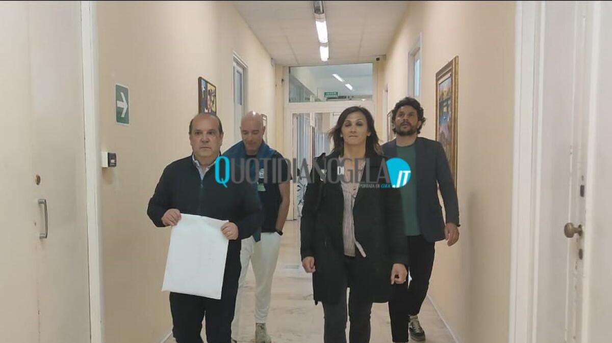 "Alleanza per Gela" in municipio, deposito liste e assessori: Gueli, Alario, Caci e Ferrigno - Gli esponenti di Alleanza per Gela