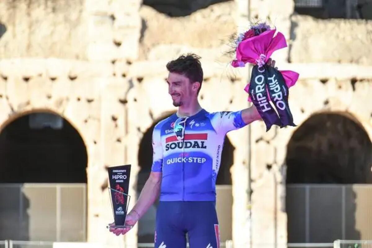 Giro d’Italia, a Julian Alaphilippe il Premio Combattività HiPRO - 
