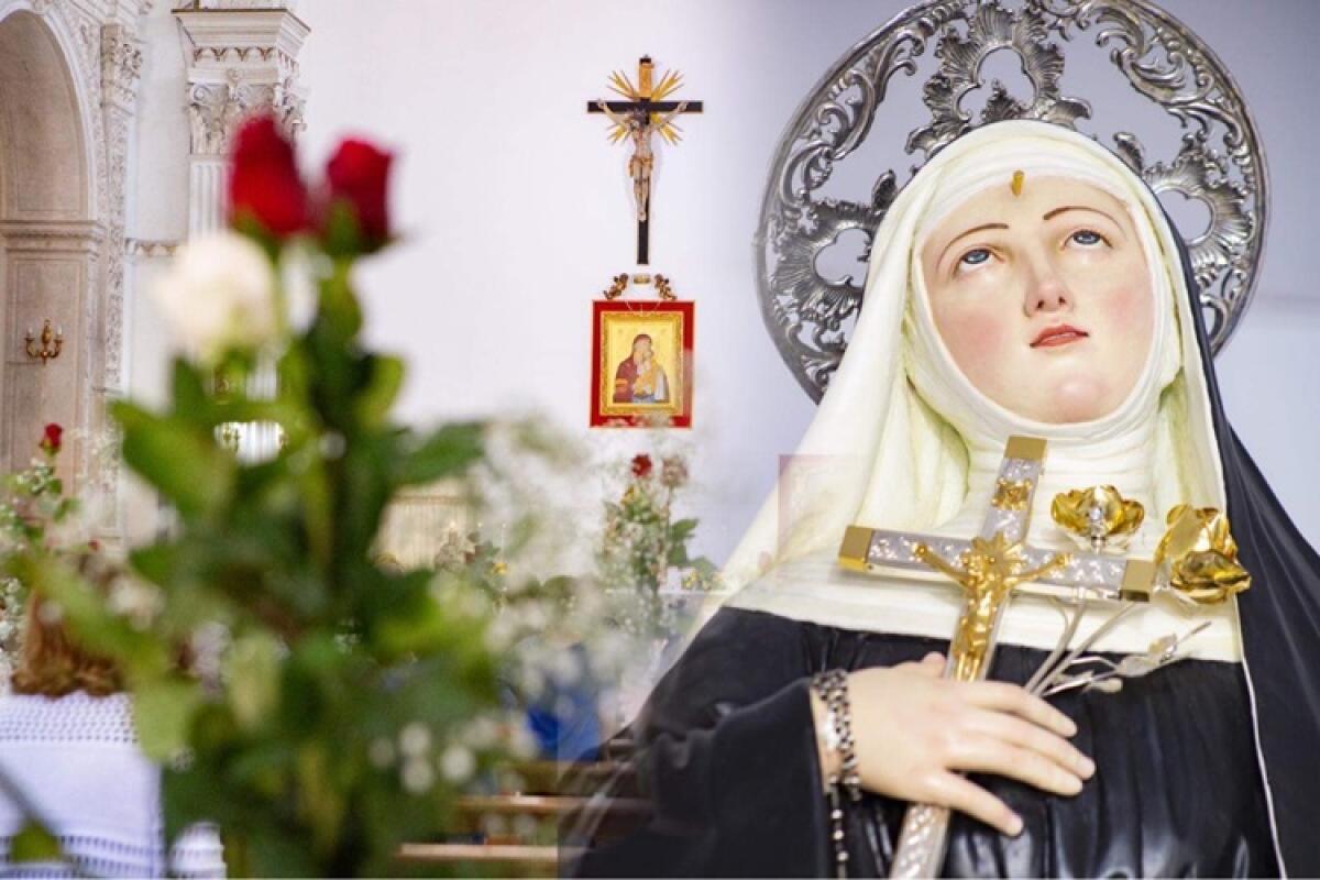 Santa Rita da Cascia: devozione e festeggiamenti in città -