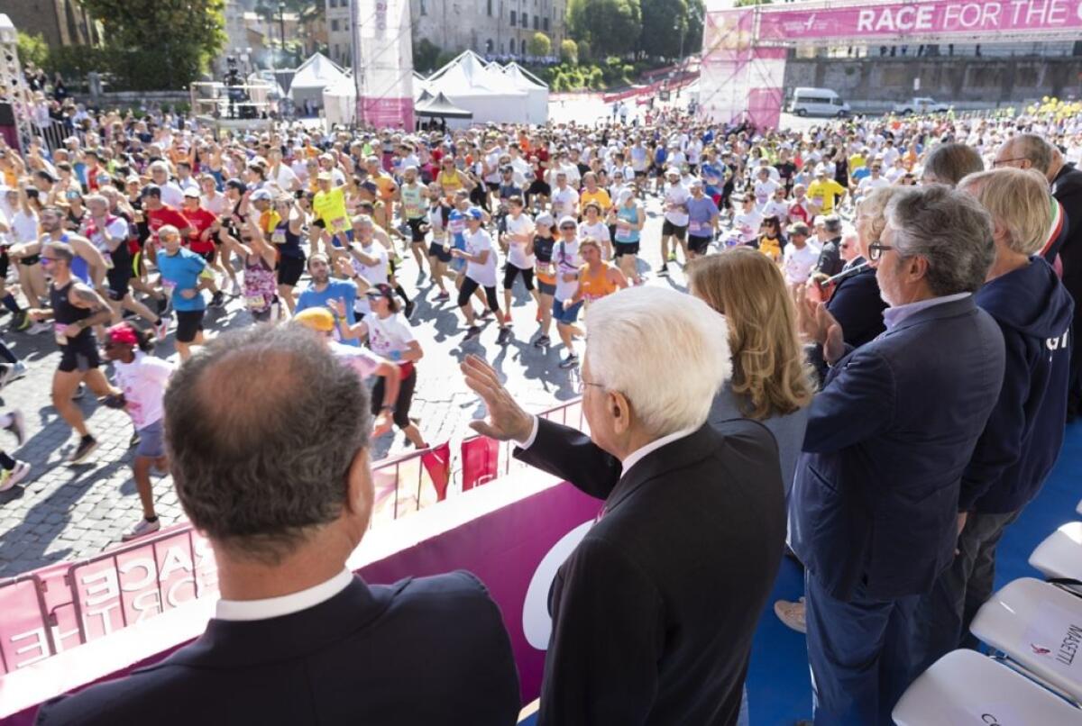Race for the cure, al via 25^ edizione con il Presidente Mattarella - 