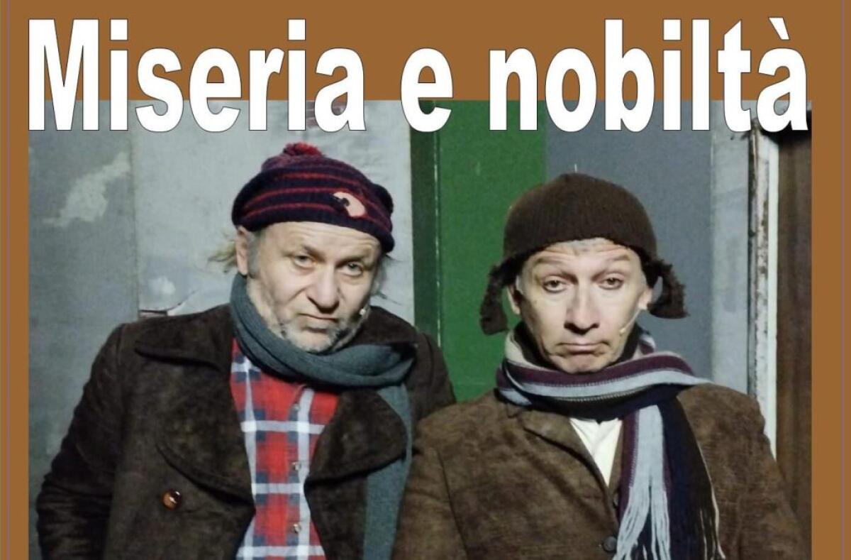 "Miseria e nobiltà" chiude la stagione all'Antidoto - 