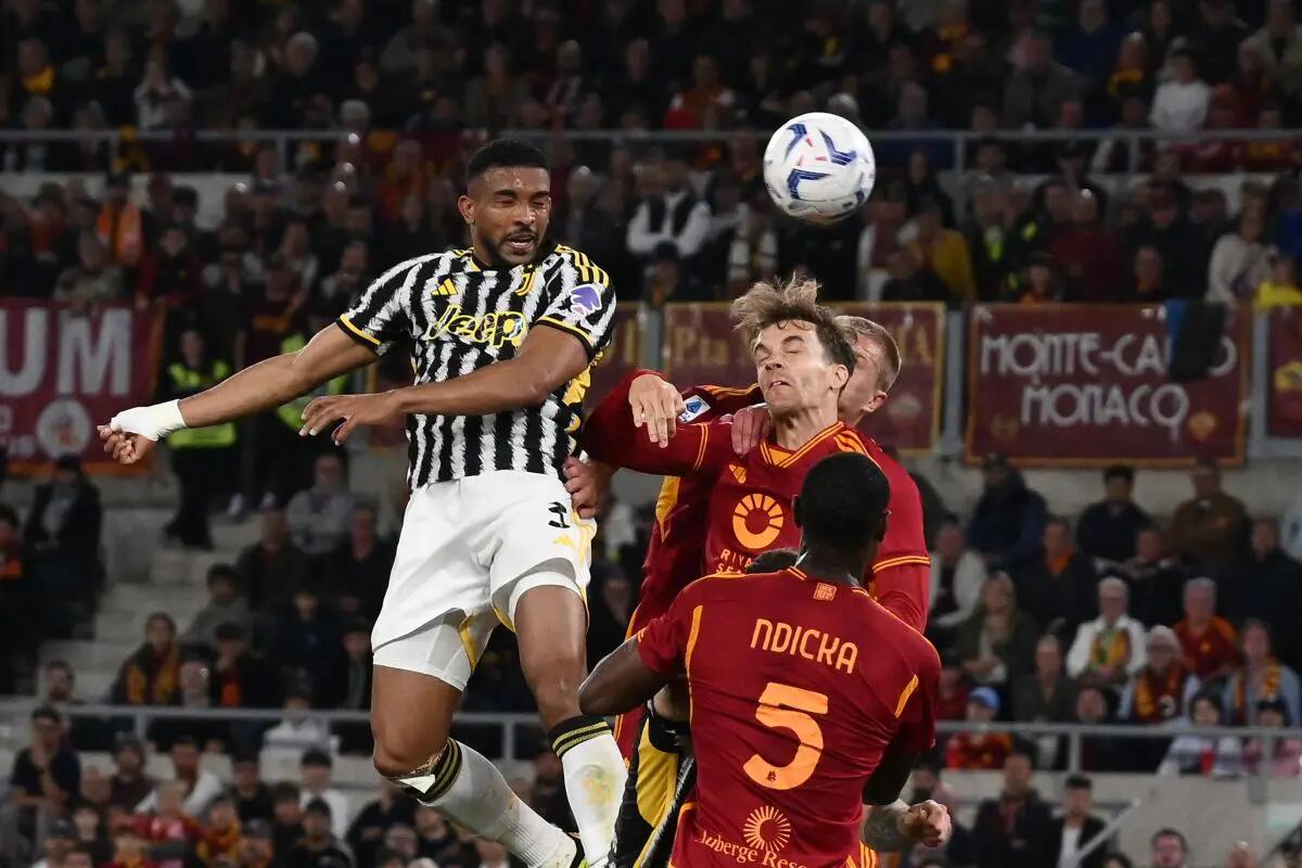 Bremer risponde a Lukaku, Roma-Juventus 1-1 - 